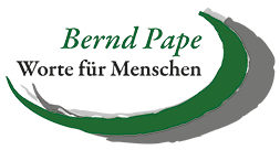 Logo Worte für Menschen – Bernd Pape, Trauerredner
